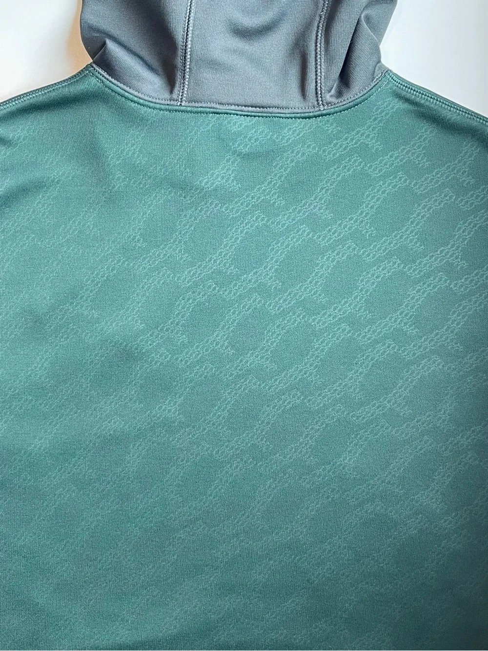Nike Spartans Fleece Therma-Fit Hoodie - Tonal Graphic Pattern - Large